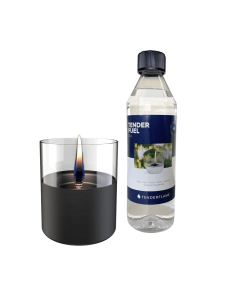 Tenderflame Lilly 10 Black met Tenderfuel