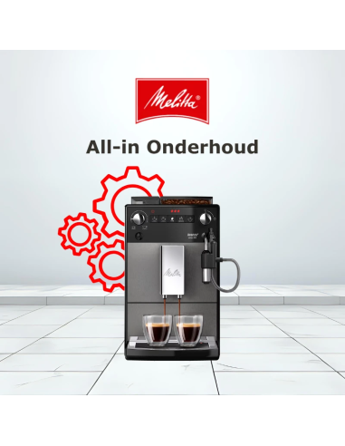Professioneel  onderhoud, géén defect. All-in prijs.  Melitta
