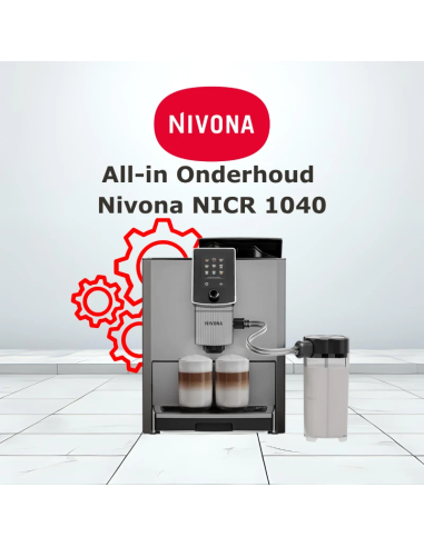 Professioneel  onderhoud, géén defect. All-in prijs.  Nivona NICR1040