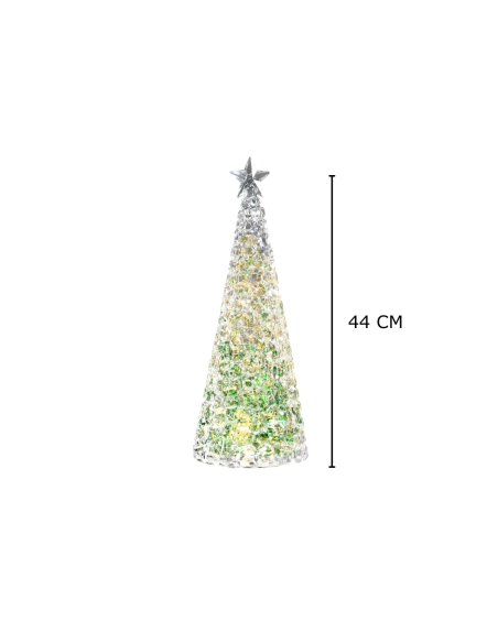Kerstboom Glamour Led Groen 44 cm Kerstboom Glamour Led Groen 44 cm