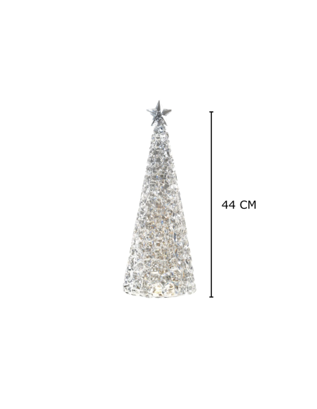 Sompex Kerstboom Glamour LED Acryl 44 cm Sompex Kerstboom Glamour LED Acryl 44 cm