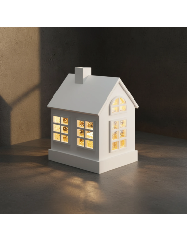 Sompex Glamour Huis LED wit 16 cm