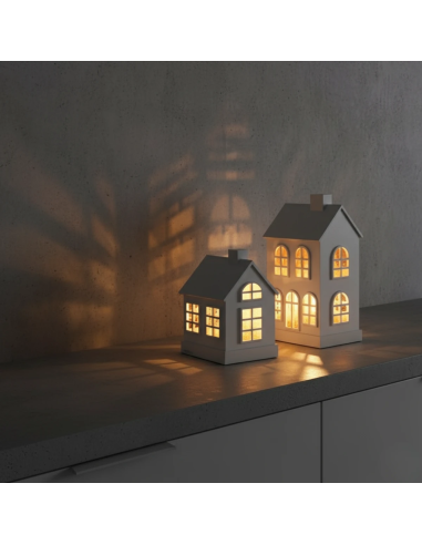 Sompex Glamour Huis LED wit 16 cm