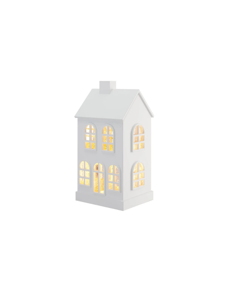 Sompex Glamour Huis LED wit 23 cm Sompex Glamour Huis LED wit 23 cm