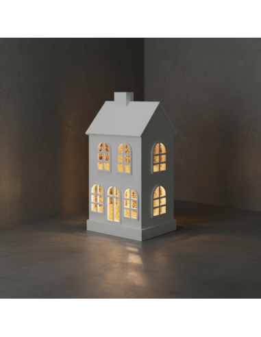 Sompex Glamour Huis LED wit 23 cm