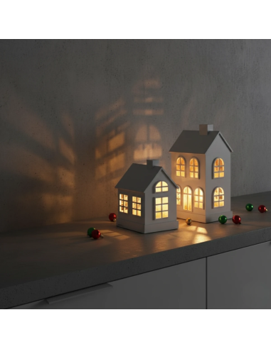 Sompex Glamour Huis LED wit 23 cm