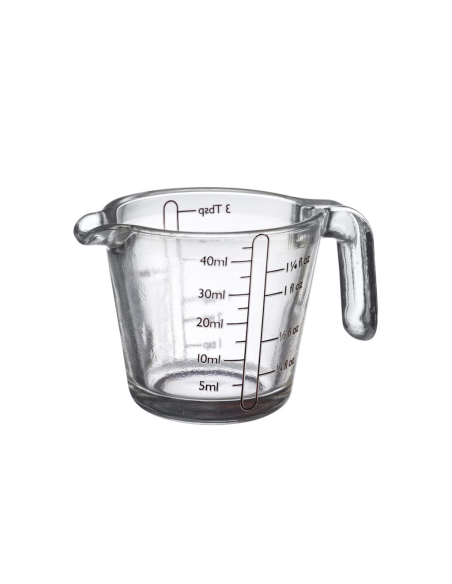 Mini-maatbeker glas voedselneutraal