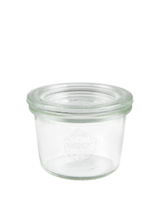 Set van 12 Amuseglazen met deksel 80ml (Weckglazen)