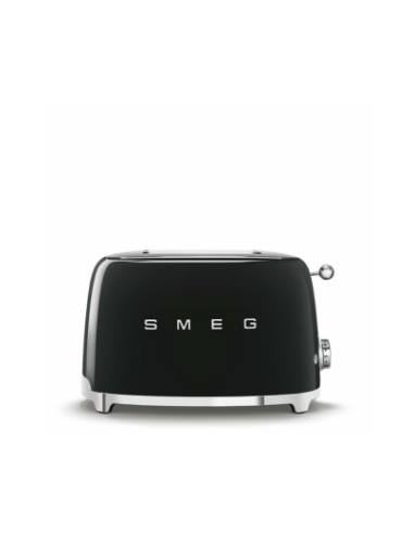 Smeg Waterkoker en Broodrooster 2x2 Set Zwart