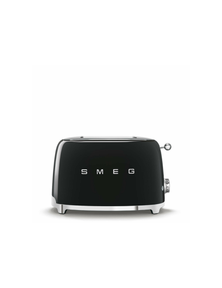 Smeg Waterkoker en Broodrooster 2x2 Set Zwart