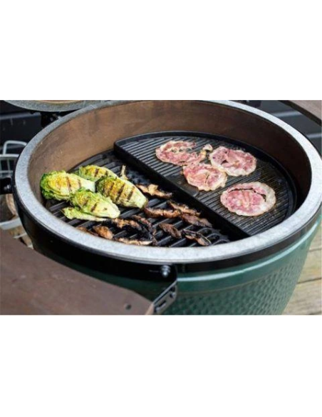 Big Green Egg Half Cast Iron Plancha L