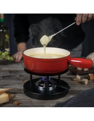 Kuhn Rikon Caquelon GietijzerRood 20 cm