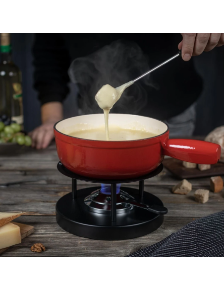 Kuhn Rikon Caquelon GietijzerRood 20 cm