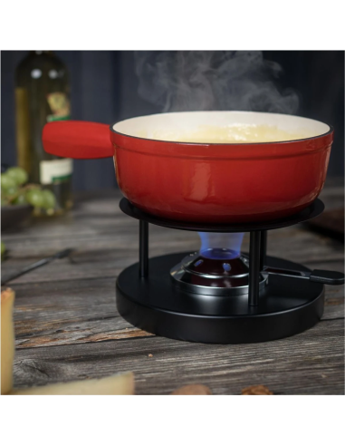 Kuhn Rikon Caquelon gietijzer Rood 24 cm