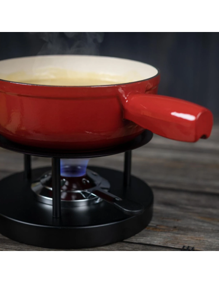 Kuhn Rikon Caquelon gietijzer Rood 24 cm