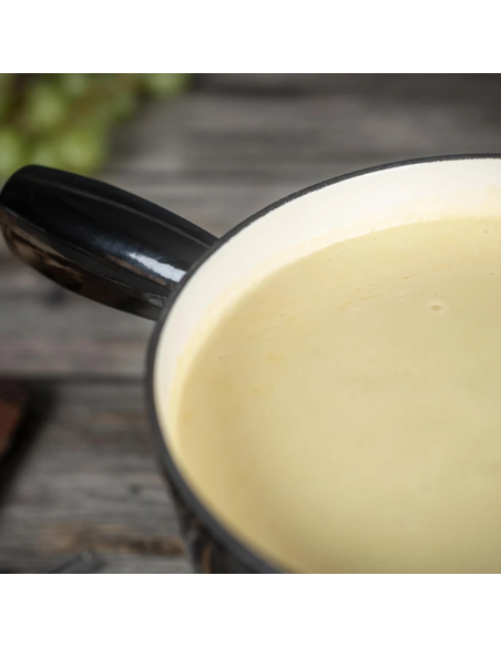 Kuhn Rikon Caquelon gietijzer Zwart 24 cm