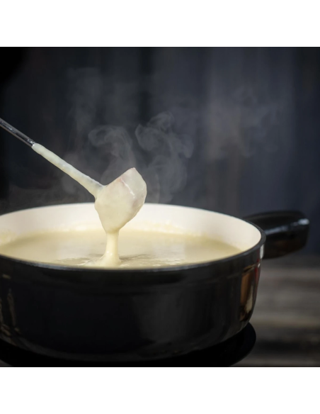 Kuhn Rikon Caquelon gietijzer Zwart 24 cm