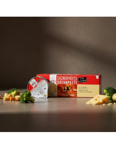 Set-3 tins Veilige Fondue Brandpasta