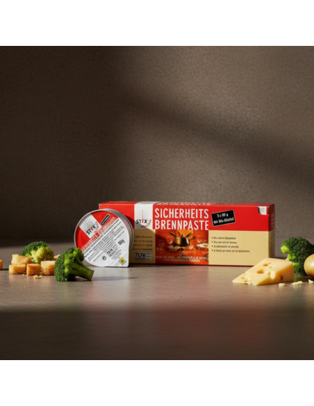 Set-3 tins Veilige Fondue Brandpasta