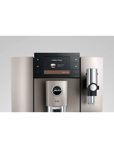 Jura Koffievolautomaat E8 Midnight Silver (ED)