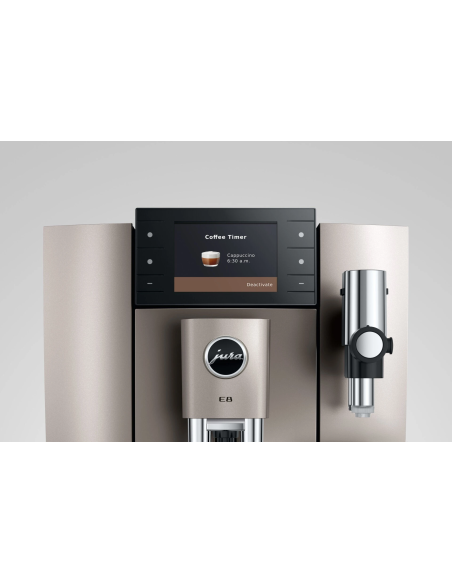 Jura Koffievolautomaat E8 Midnight Silver (ED)