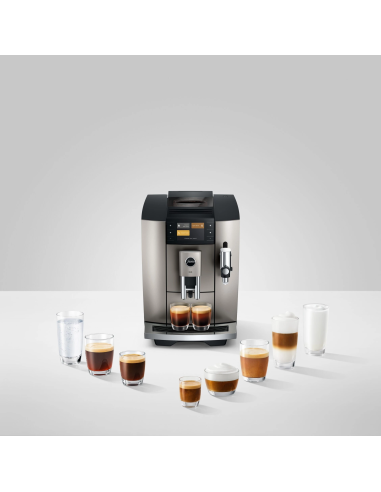 Jura Koffievolautomaat E8 Midnight Silver (ED)