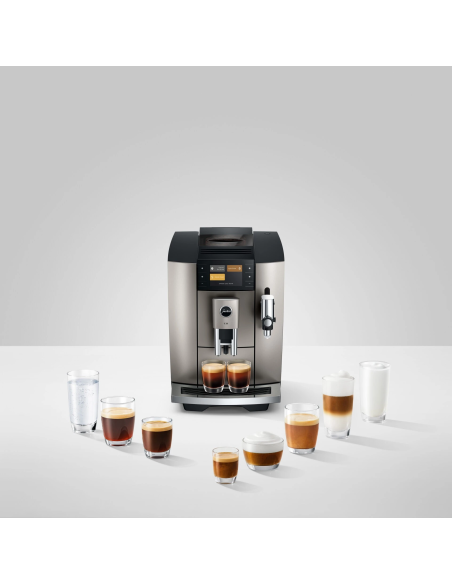 Jura Koffievolautomaat E8 Midnight Silver (ED)