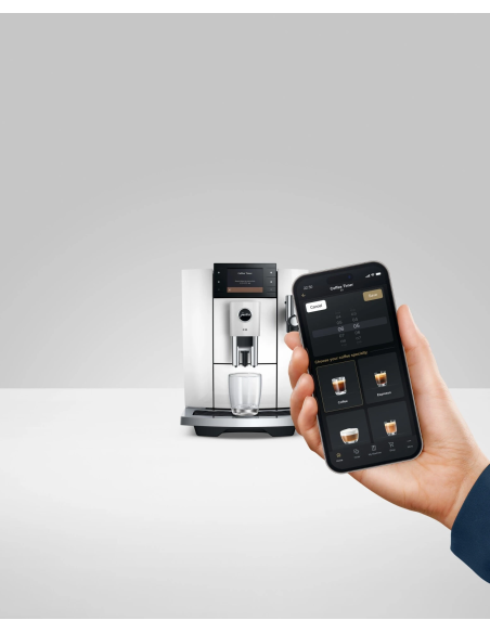 Jura Koffievolautomaat E8 Piano White (ED)