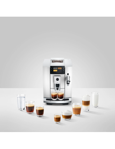 Jura Koffievolautomaat E8 Piano White (ED)