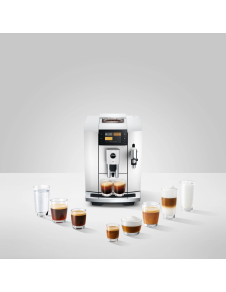 Jura Koffievolautomaat E8 Piano White (ED)