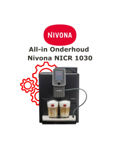 Professioneel  onderhoud, géén defect. All-in prijs.  Nivona NICR 1030