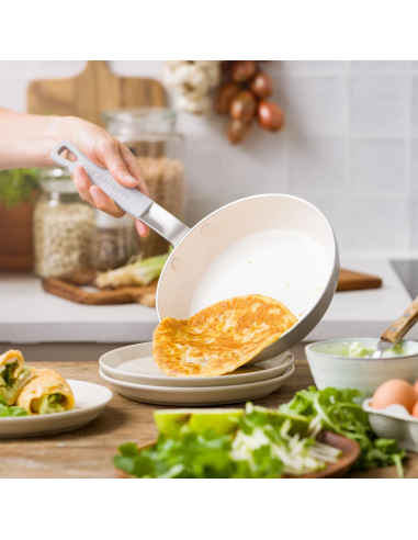 GreenPan Dagelijkse Kost koekenpan 20 cm keramisch truffelgrijs