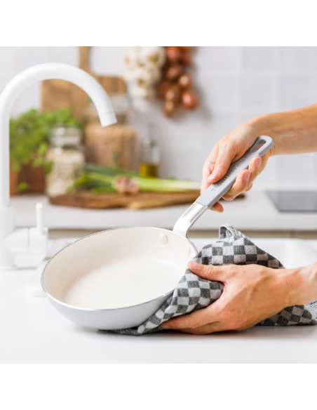 GreenPan Dagelijkse Kost koekenpan 20 cm keramisch truffelgrijs