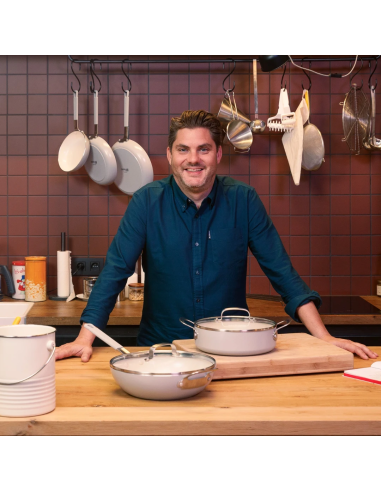 GreenPan Dagelijkse Kost koekenpan 20 cm keramisch truffelgrijs