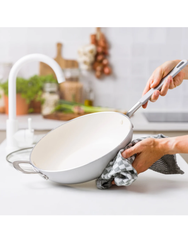 GreenPan Dagelijkse Kost wokpan 28 cm met deksel