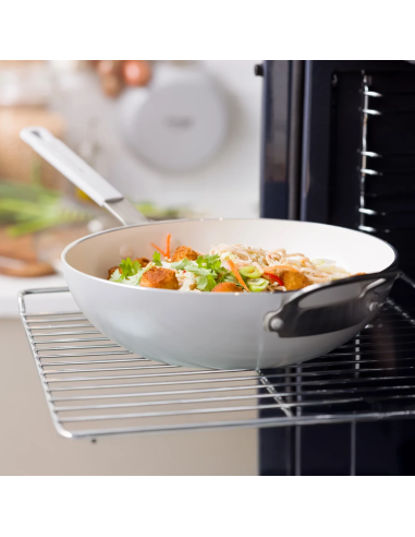 GreenPan Dagelijkse Kost wokpan 28 cm met deksel