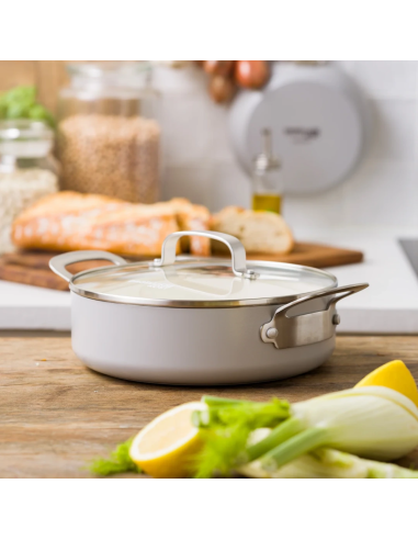 GreenPan Dagelijkse Kost Stoofpan 24 cm met deksel