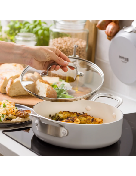 GreenPan Dagelijkse Kost Stoofpan 24 cm met deksel