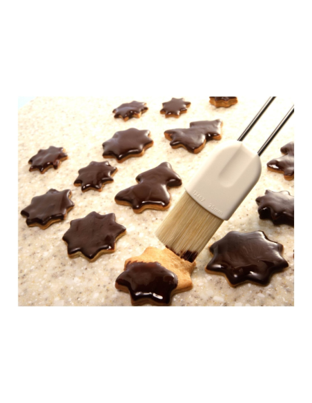 Rösle Bak- en garneer kwast natuurhaar 2,5 cm