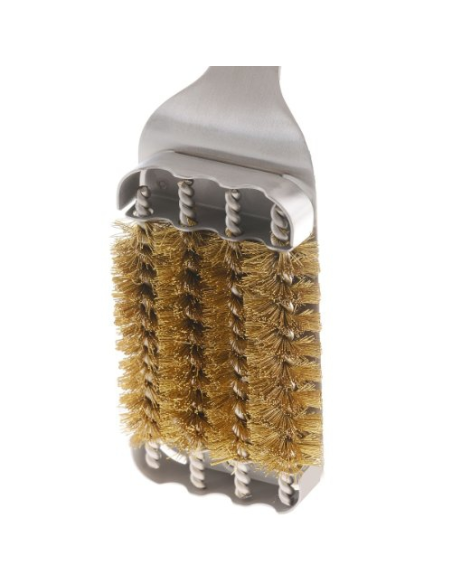 Rösle BBQ borstel messing - RVS