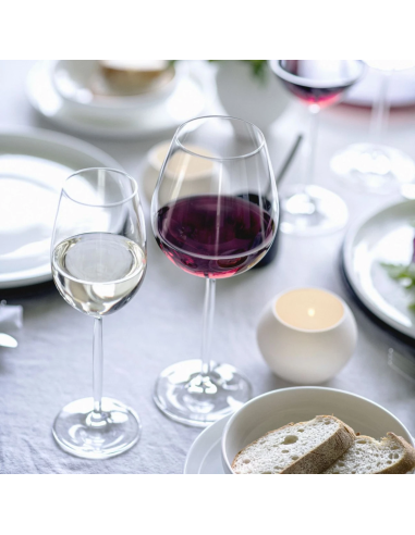 Schott Zwiesel Diva Water en rode wijnglas