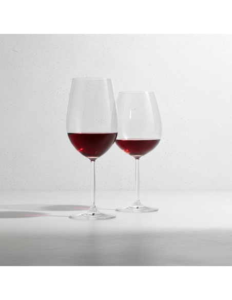 Schott Zwiesel Diva Water en rode wijnglas