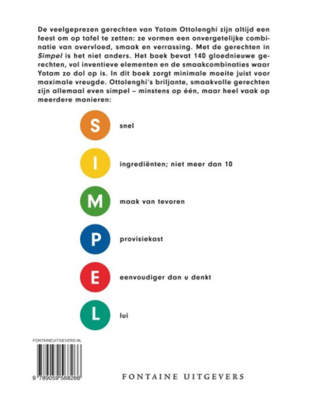 Boek - SIMPEL - Yotam Ottolenghi