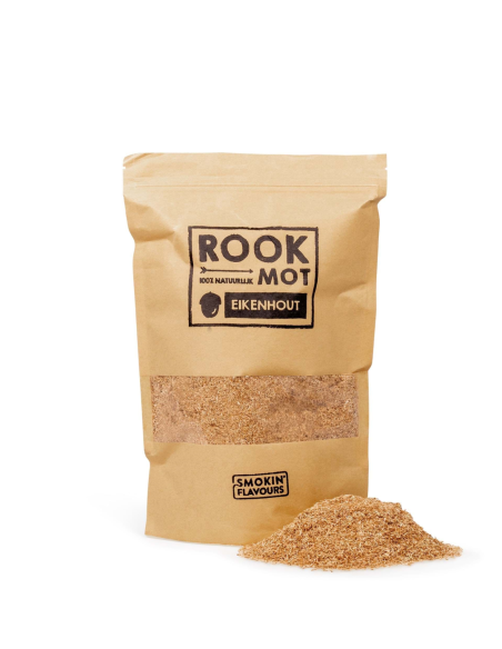 Big Green Egg Rookmot zuiver Eikenhout 1500 ml.