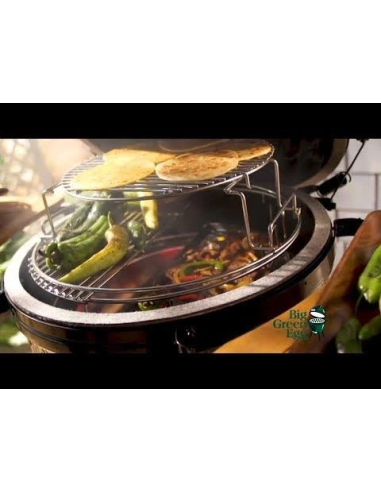 Big Green Egg Stainless Steel Half Grid M