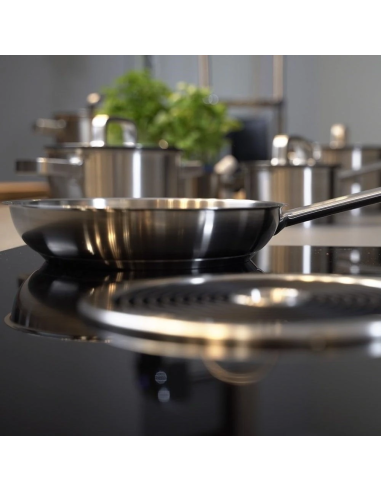 AMCook Downdraft Koekenpan RVS 28 cm