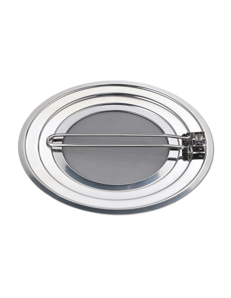 Karl Weis Spatdeksel inklapbaar RVS 30 cm.