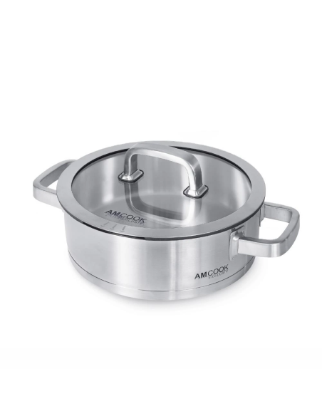AMCook Downdraft braadpan 24x8 cm.