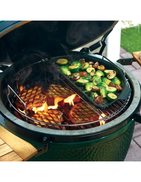 Big Green Egg Perforated Half Grid L