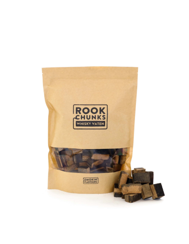 Smokin' Flavours Rookchunks 1 Kg Whisky vaten